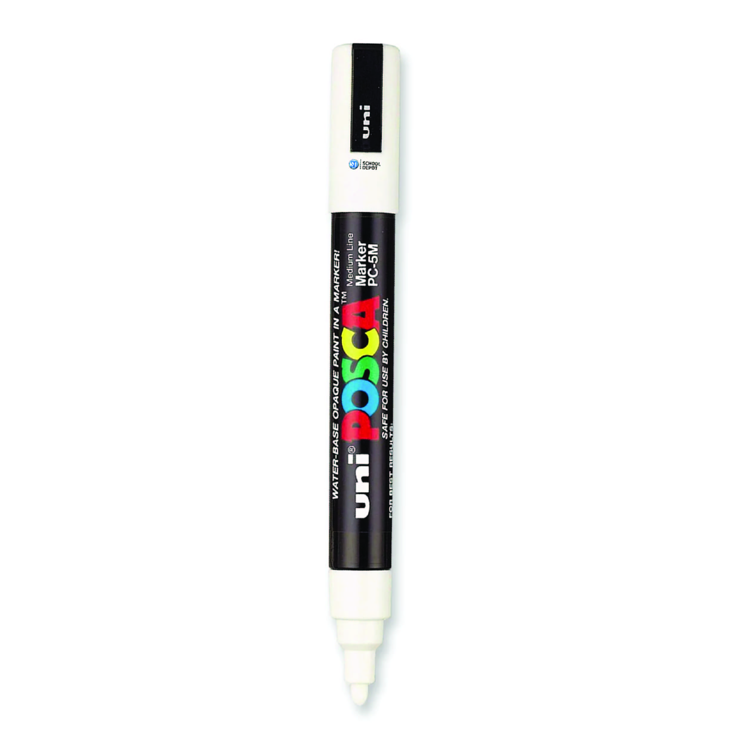 Marker Medium Tip 1.8-2.5mm White POSCA Uni